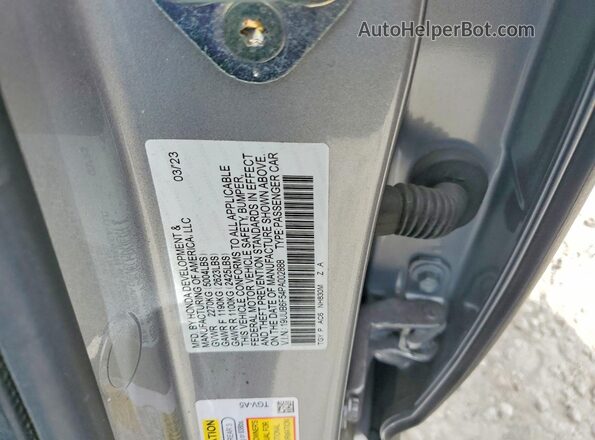 19UUB6F54PA002888 2023 ACURA TLX Серебряный Вид подкапотного пространства