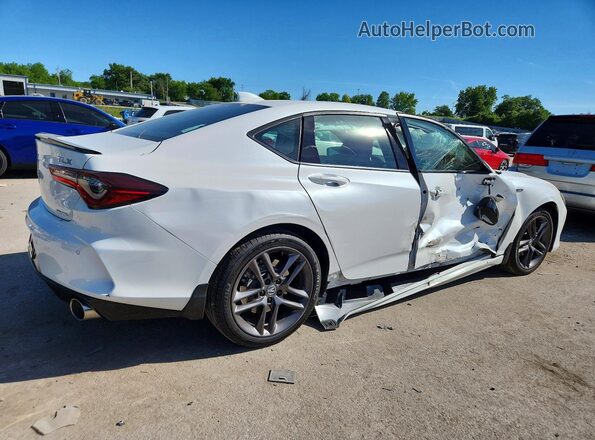19UUB6F54SA003550 2025 ACURA TLX White Հետևի աջ