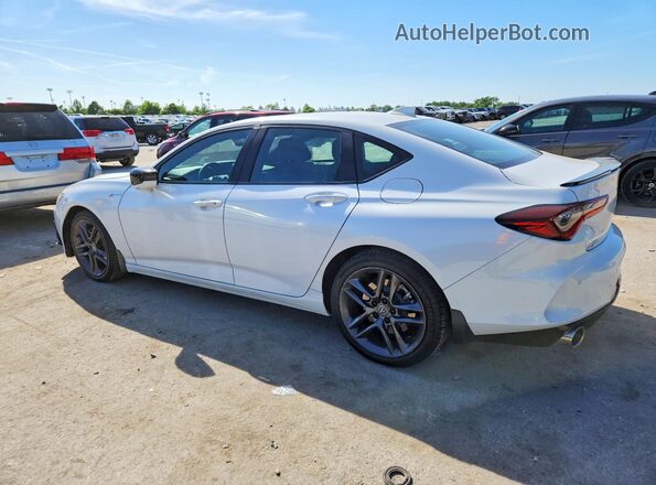 19UUB6F54SA003550 2025 ACURA TLX White Հետևի ձախ