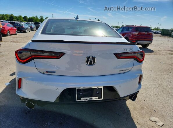 19UUB6F54SA003550 2025 ACURA TLX White Հետևի տեսք