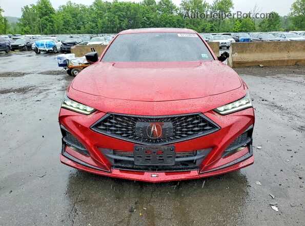 19UUB6F55MA010333 2021 ACURA TLX Red Вид спереду