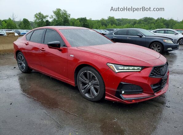 19UUB6F55MA010333 2021 ACURA TLX Red Передня права чверть