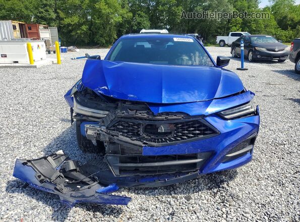 19UUB6F55MA011188 2021 ACURA TLX Blue Դիմացի տեսք