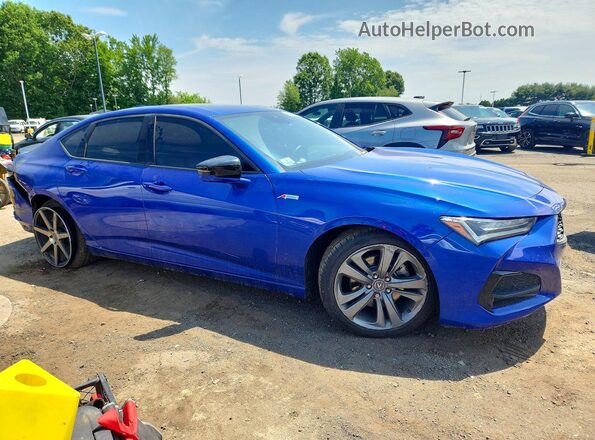 19UUB6F58MA000282 2021 ACURA TLX Blue Առջևի աջ