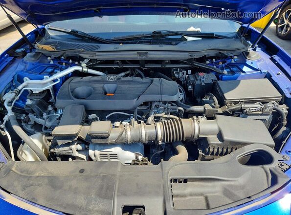 19UUB6F58MA000282 2021 ACURA TLX Blue Սալոնի հետևի տեսք