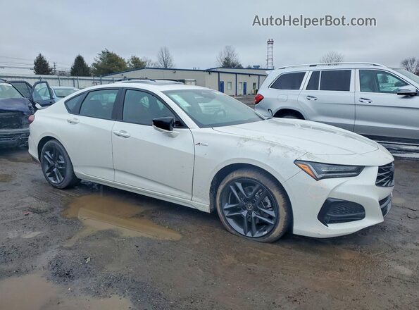 19UUB6F58SA005379 2025 ACURA TLX White Przód prawy