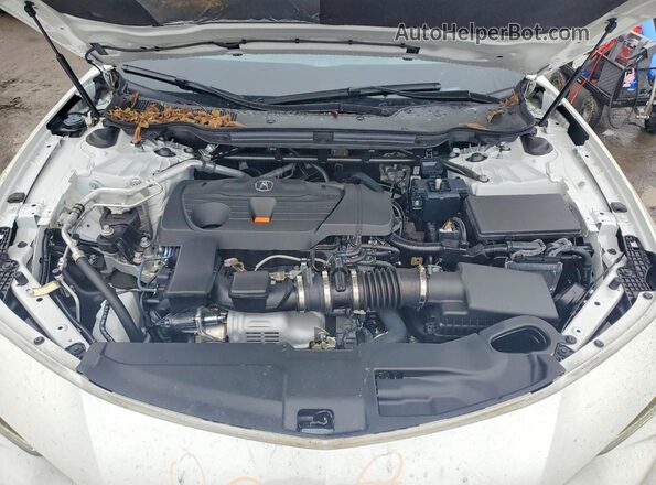 19UUB6F58SA005379 2025 ACURA TLX White Widok wnętrza z tyłu