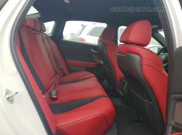 19UUB6F58SA005379 2025 ACURA TLX White Widok tylnych siedzeń