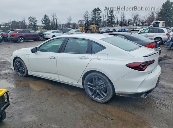 19UUB6F58SA005379 2025 ACURA TLX White Tył lewy