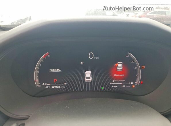 19UUB6F58SA005379 2025 ACURA TLX White Widok zestawu wskaźników