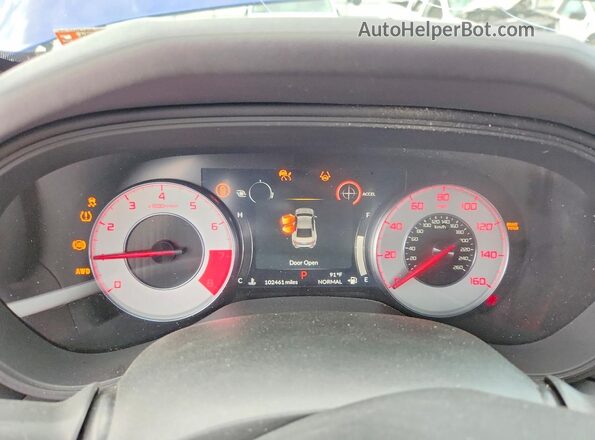 19UUB6F5XMA000560 2021 ACURA TLX Blue Instrument cluster view