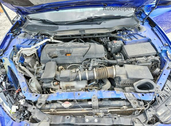 19UUB6F5XMA000560 2021 ACURA TLX Blue Rear interior view