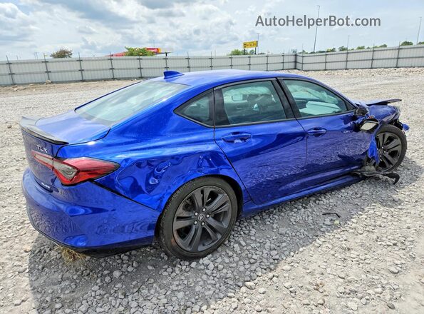 19UUB6F5XMA000560 2021 ACURA TLX Blue Rear right