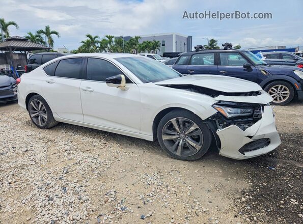 19UUB6F67MA004395 2021 ACURA TLX White Առջևի աջ