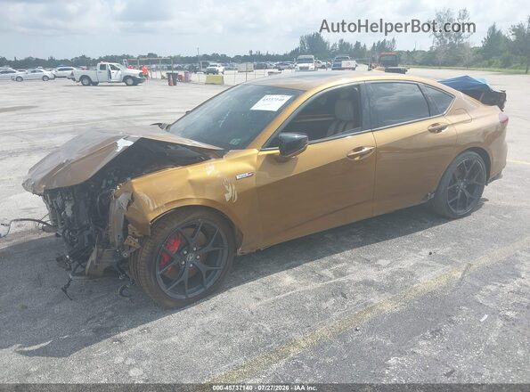 19UUB7F00NA002104 2022 ACURA TLX Brown Front left