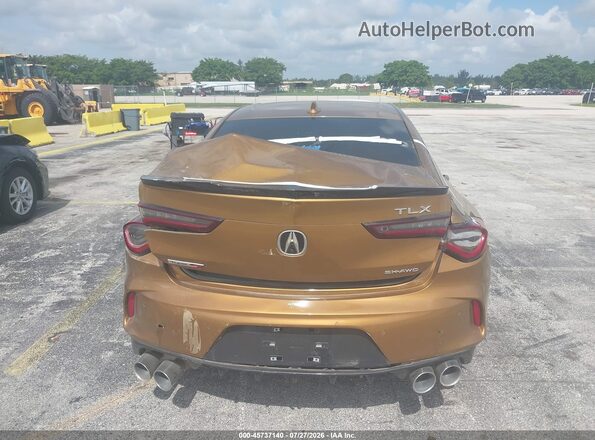 19UUB7F00NA002104 2022 ACURA TLX Brown 