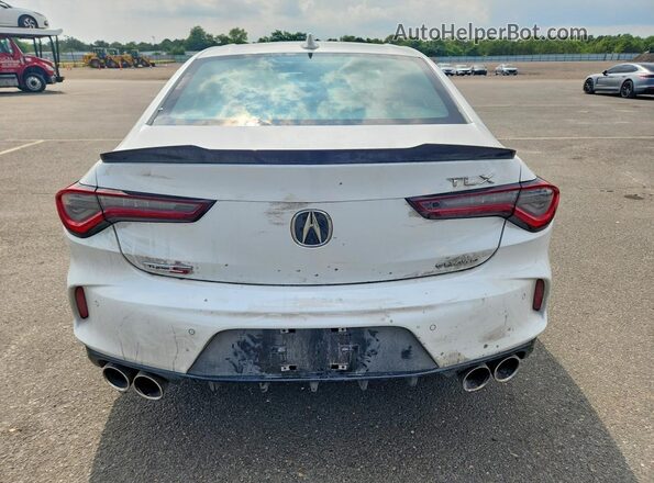 19UUB7F03SA000889 2025 ACURA TLX White Widok z tyłu