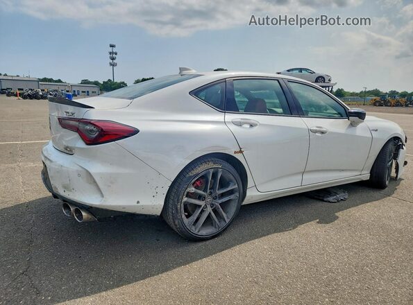 19UUB7F03SA000889 2025 ACURA TLX White Tył prawy