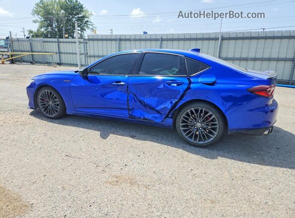 19UUB7F09NA001436 2022 ACURA TLX Blue Trasero izquierdo