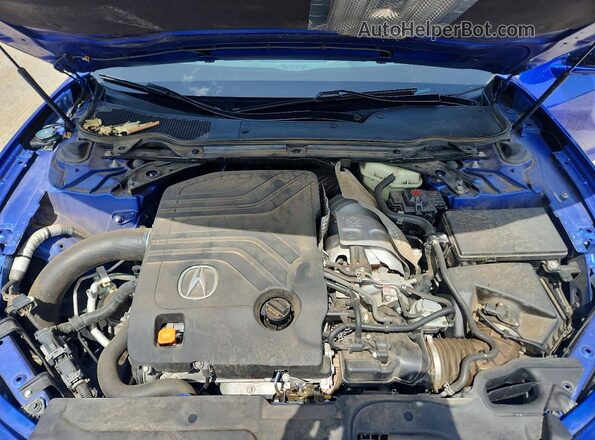 19UUB7F09NA001436 2022 ACURA TLX Blue Vista interior trasera