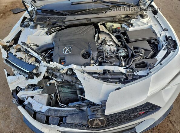 19UUB7F09SA001156 2025 ACURA TLX White Սալոնի հետևի տեսք