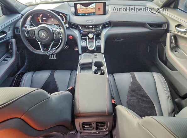 19UUB7F09SA001156 2025 ACURA TLX White Առջևի վահանակի տեսք