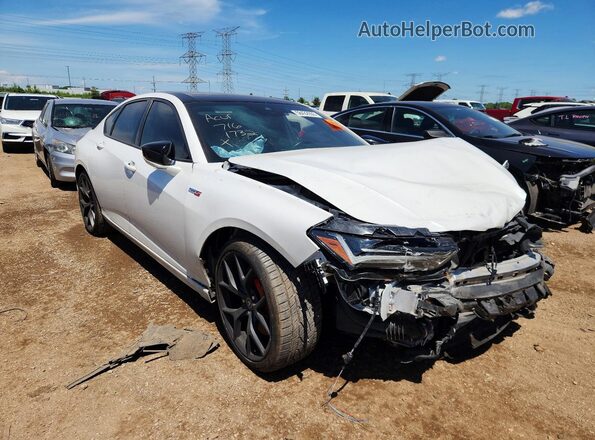 19UUB7F90MA001192 2021 ACURA TLX Белый Передняя правая четверть