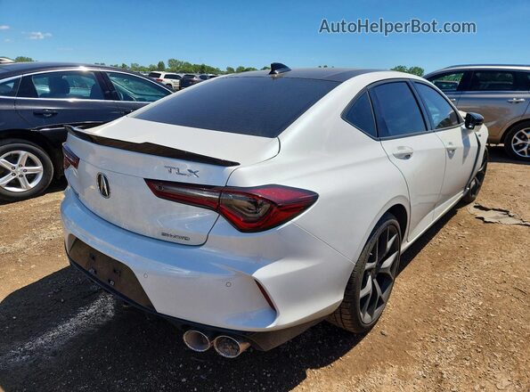 19UUB7F90MA001192 2021 ACURA TLX Белый Задняя правая четверть