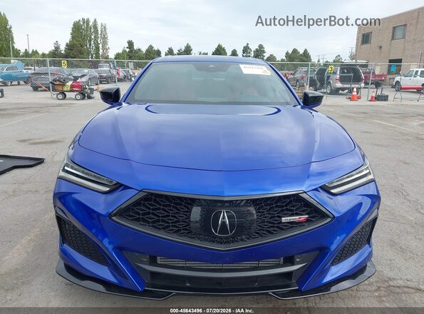 19UUB7F90PA000371 2023 ACURA TLX Blue Vista del cuadro de instrumentos