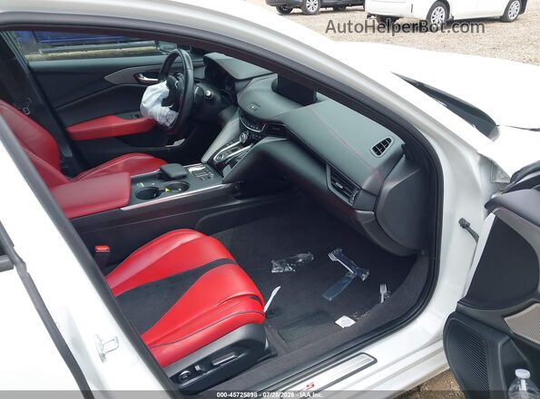19UUB7F93PA000669 2023 ACURA TLX White წინა სალონის ხედი