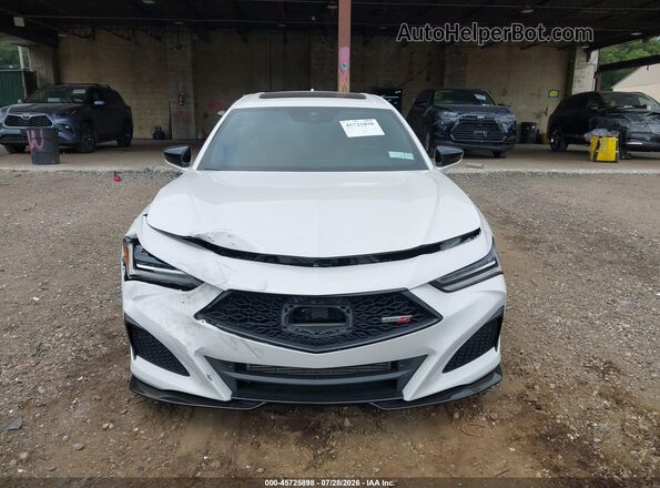 19UUB7F93PA000669 2023 ACURA TLX White ხელსაწყოთა პანელის ხედი