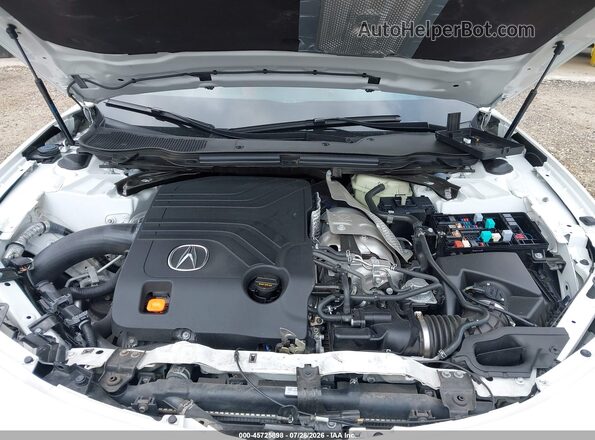 19UUB7F93PA000669 2023 ACURA TLX White უკანა ხედი