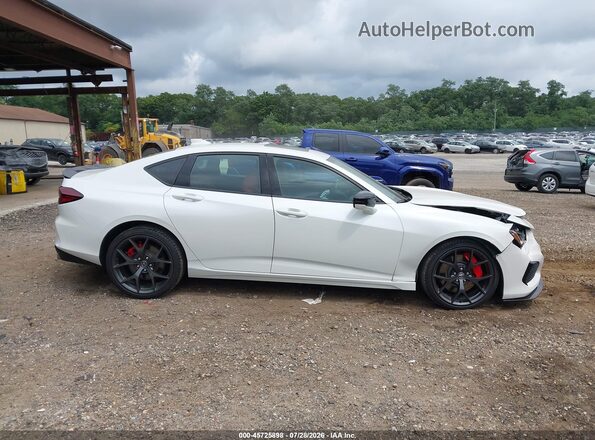 19UUB7F93PA000669 2023 ACURA TLX White უკანა სალონის ხედი