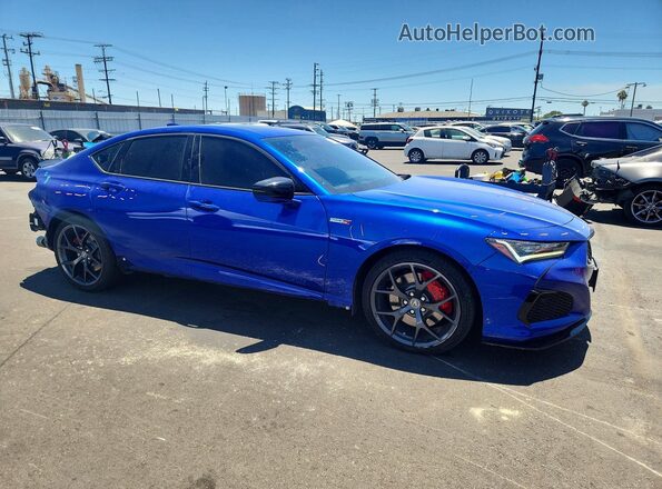 19UUB7F93PA002647 2023 ACURA TLX Blue Առջևի աջ