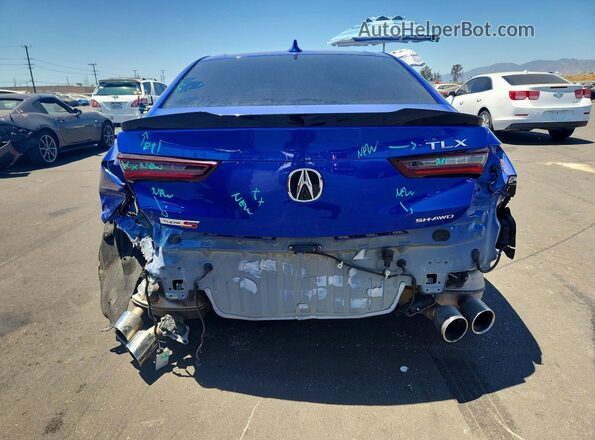 19UUB7F93PA002647 2023 ACURA TLX Blue Հետևի տեսք