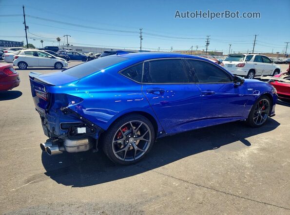 19UUB7F93PA002647 2023 ACURA TLX Blue Հետևի աջ