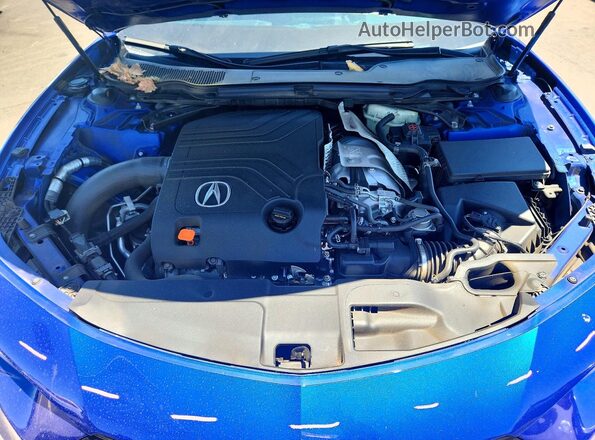 19UUB7F93PA002647 2023 ACURA TLX Blue Սալոնի հետևի տեսք