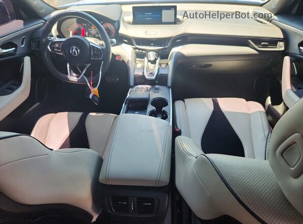 19UUB7F93PA002647 2023 ACURA TLX Blue Առջևի վահանակի տեսք