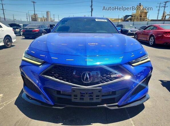 19UUB7F93PA002647 2023 ACURA TLX Blue Դիմացի տեսք