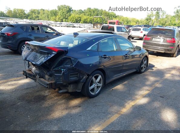 19XFC1E35HE022167 2017 HONDA CIVIC Black Задня права чверть