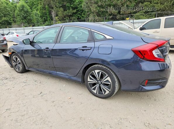 19XFC1E39JE002509 2018 HONDA CIVIC Gray Trasero izquierdo