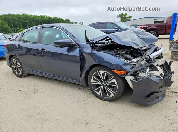 19XFC1E39JE002509 2018 HONDA CIVIC Gray Delantero derecho