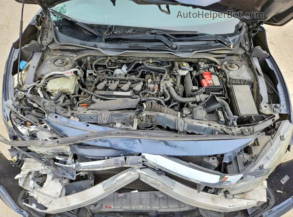 19XFC1E39JE002509 2018 HONDA CIVIC Gray Vista interior trasera