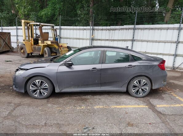 19XFC1E3XHE002125 2017 HONDA CIVIC Gray 360 interior view