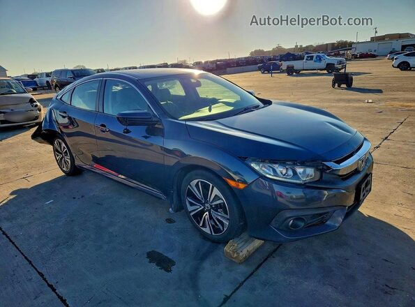 19XFC1E3XHE017126 2017 HONDA CIVIC Gray Delantero derecho