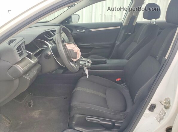 19XFC1F30GE013499 2016 HONDA CIVIC White წინა სალონის ხედი