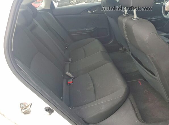 19XFC1F30GE013499 2016 HONDA CIVIC White უკანა სავარძლების ხედი