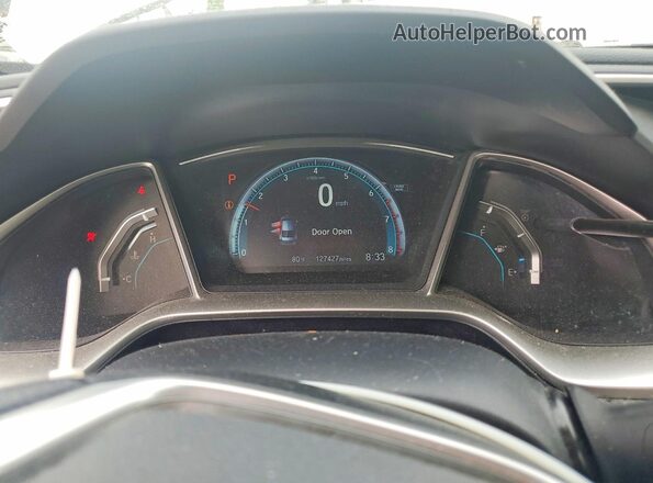 19XFC1F30GE013499 2016 HONDA CIVIC White ხელსაწყოთა პანელის ხედი
