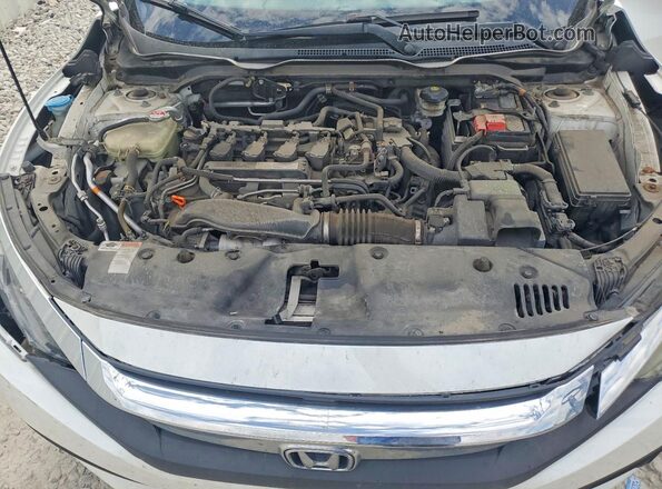 19XFC1F30GE013499 2016 HONDA CIVIC White უკანა სალონის ხედი
