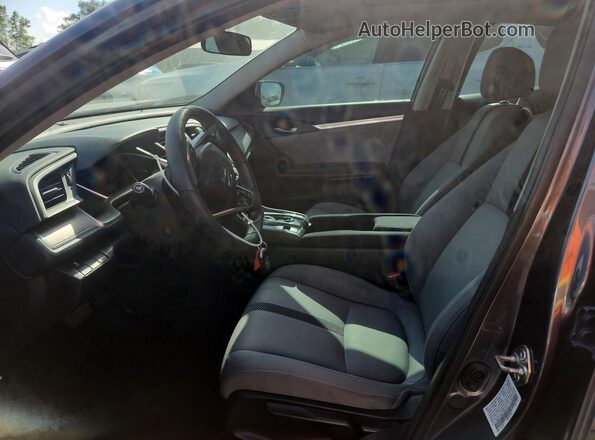 19XFC1F30GE041173 2016 HONDA CIVIC Gray Widok wnętrza z przodu